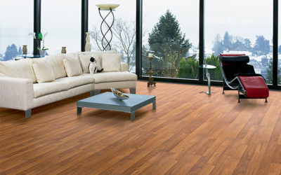 Nuevo suelo laminado resistente al agua.